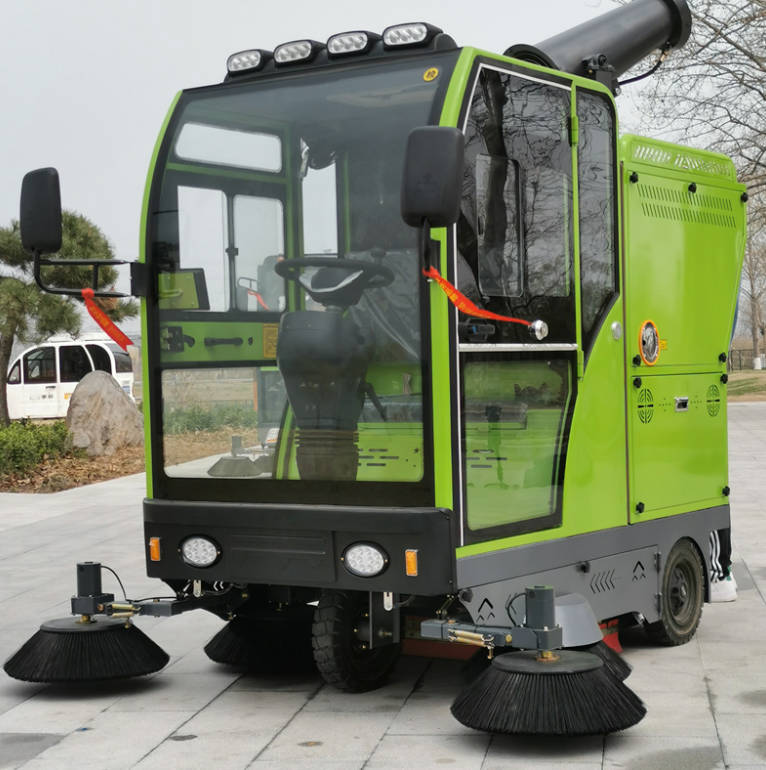 怒江道路清洁广泛应用电动环卫清扫车